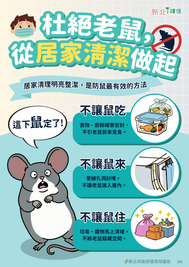 防鼠三不政策文宣