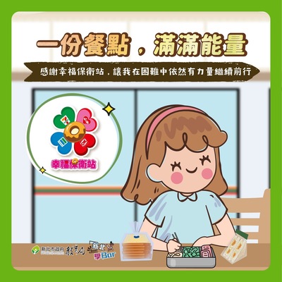 一份餐點滿滿能量