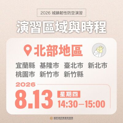 演習區域與時程